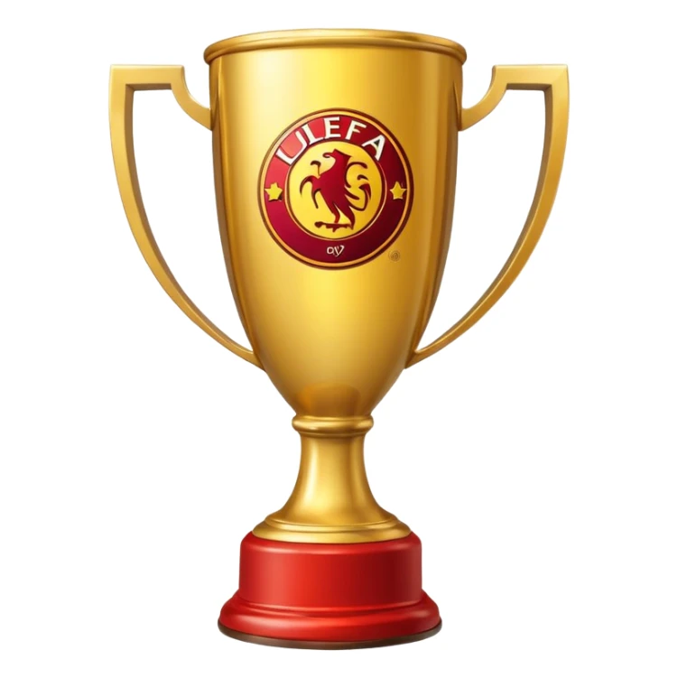 Galatasaray ın aldıgı uefa kupası sticker