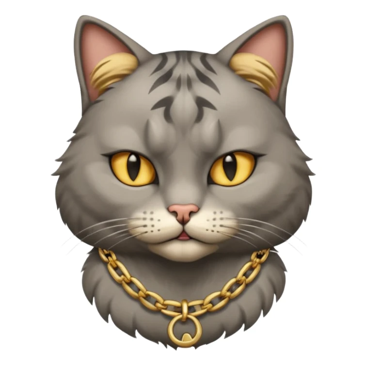 drippy  gangster cat sticker