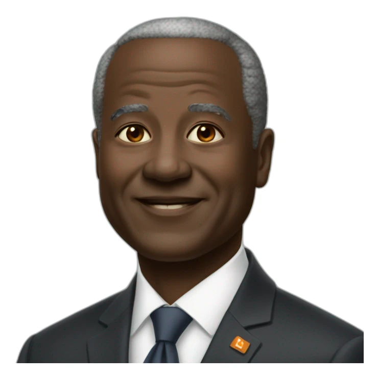 Président de cote d'ivoire  sticker