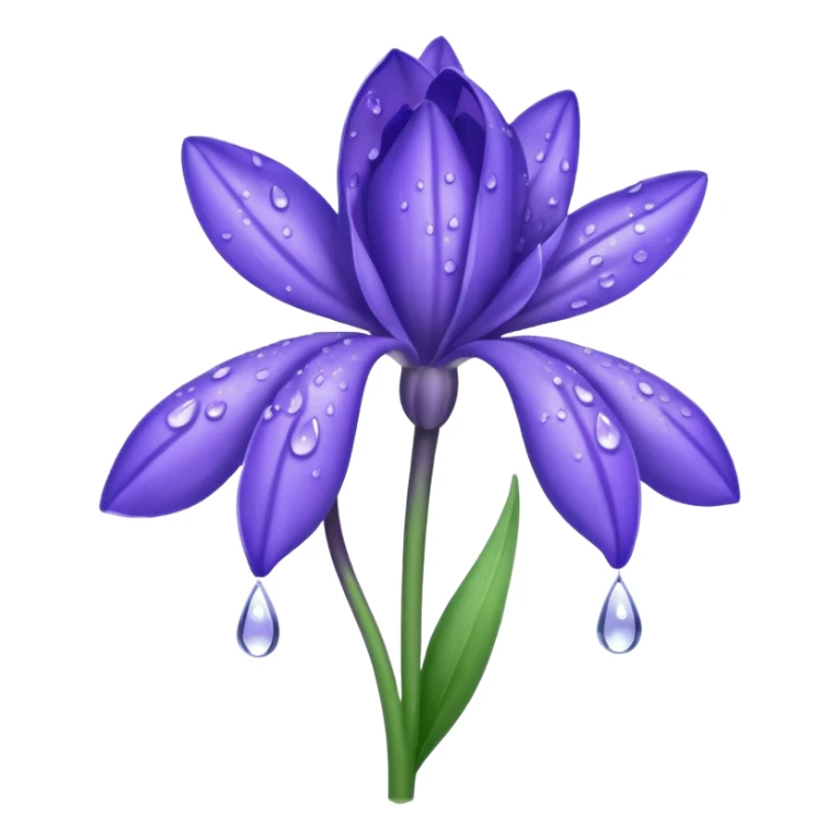 Bluebell flower full of sorrows  sticker