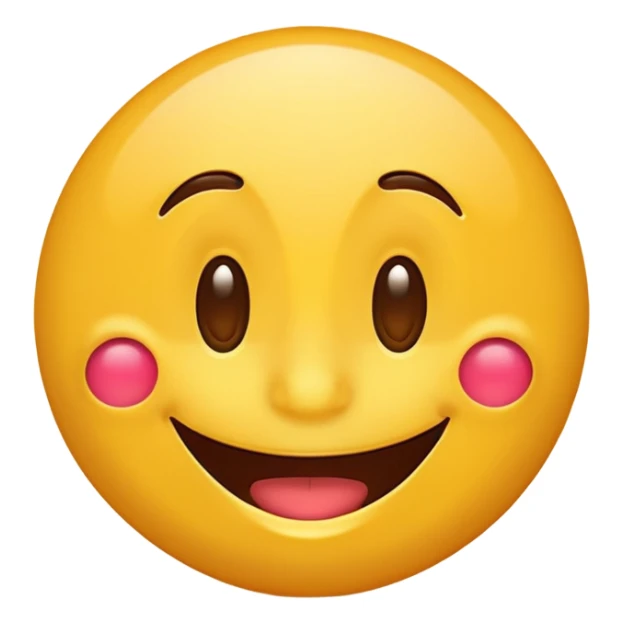 a whimsical flaboyant goofy emoji sticker