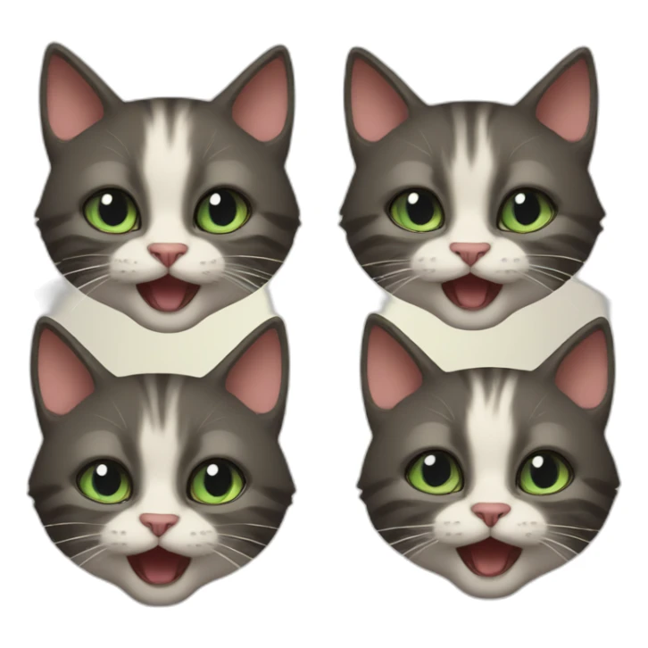 cats bandits brothers sticker