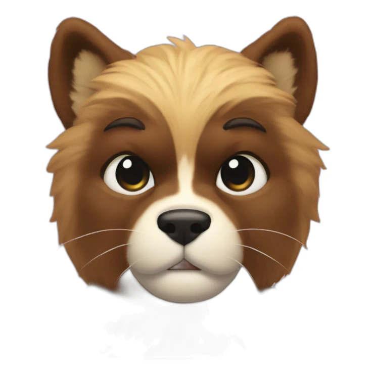 arnold schwarzenegger as a furry sticker