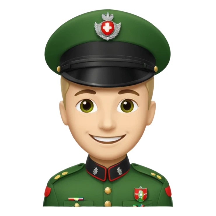 Create an emoji of italian carabinieri sticker