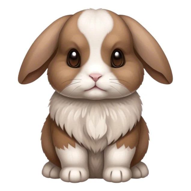 Holland lop bunny sticker