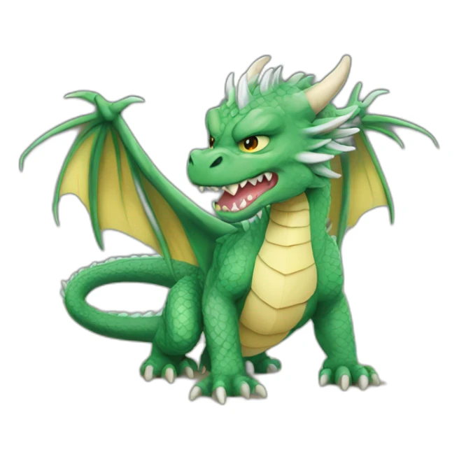 Un Dragon-manga sticker