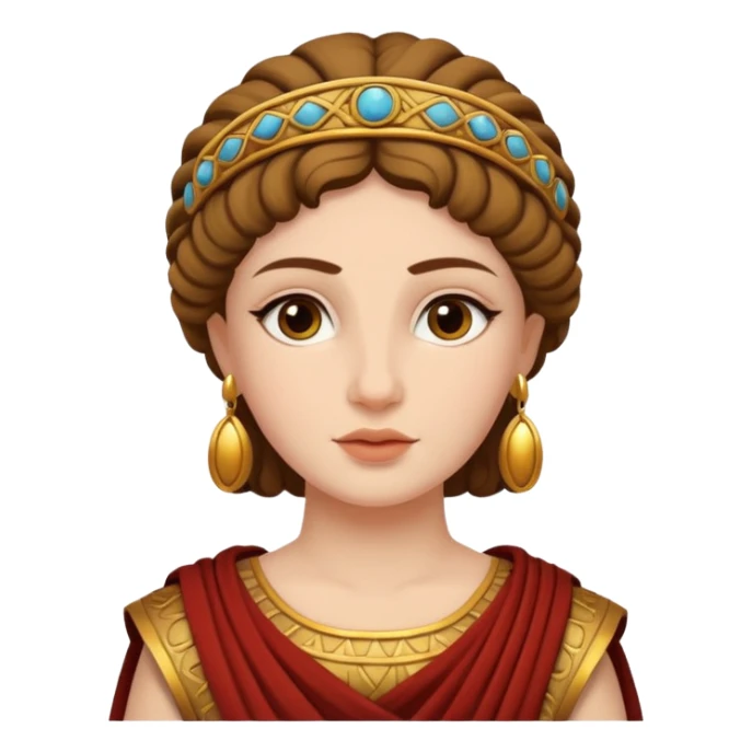 ancient roman women sticker