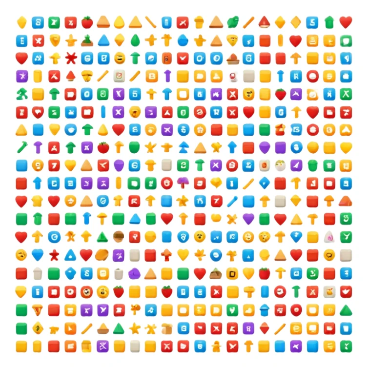 Generate an emoji of 999 symbols sticker