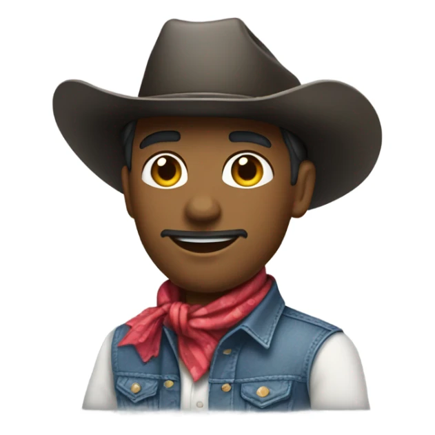 gay cowboy sticker