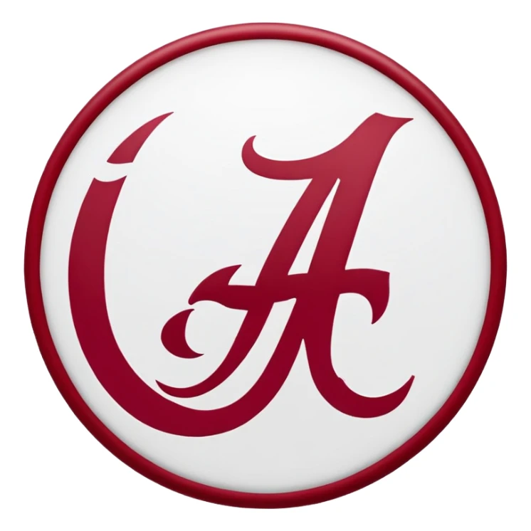 University of Alabama Logo sticker