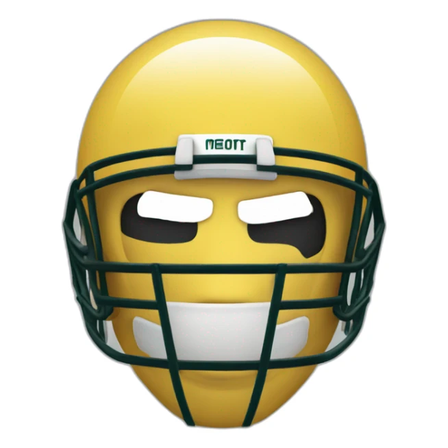 Masque football sticker