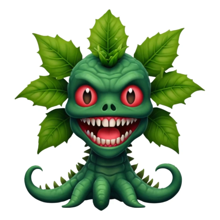 Créame un emoji de demogorgones como los de stranger things  sticker