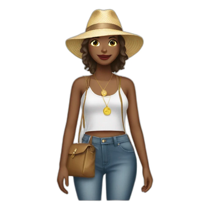 Money tourism fashion sticker