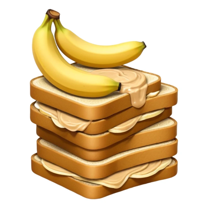 banana sandwich sticker
