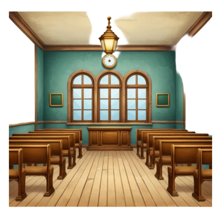 Vintage old antique academia aesthetic interior sticker