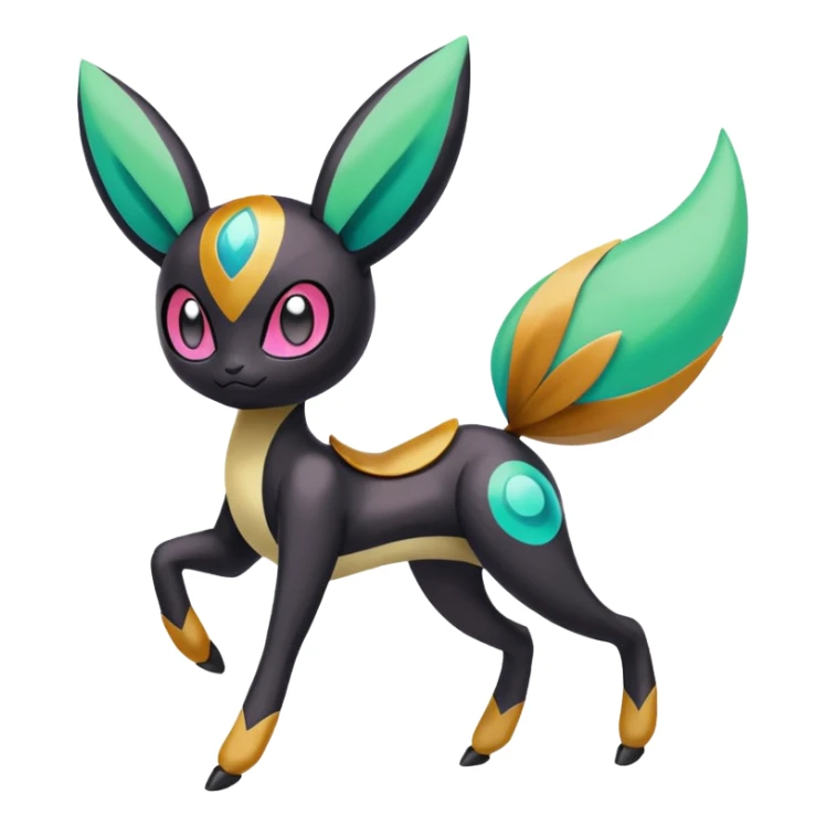 Meloetta-Gabite-Pokémon-Fakémon-fusion-hybrid-creature sticker