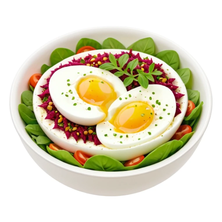Egg, Labneh and Sumac Salad Bowls
 sticker