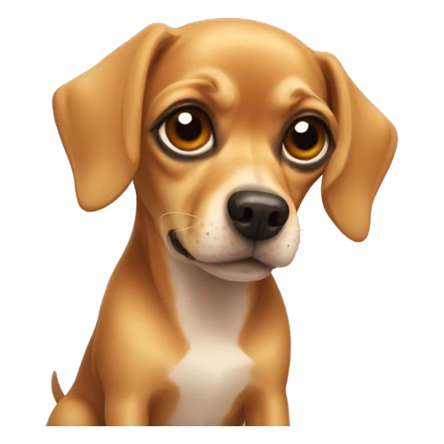 Chihuahua and bloodhound sticker