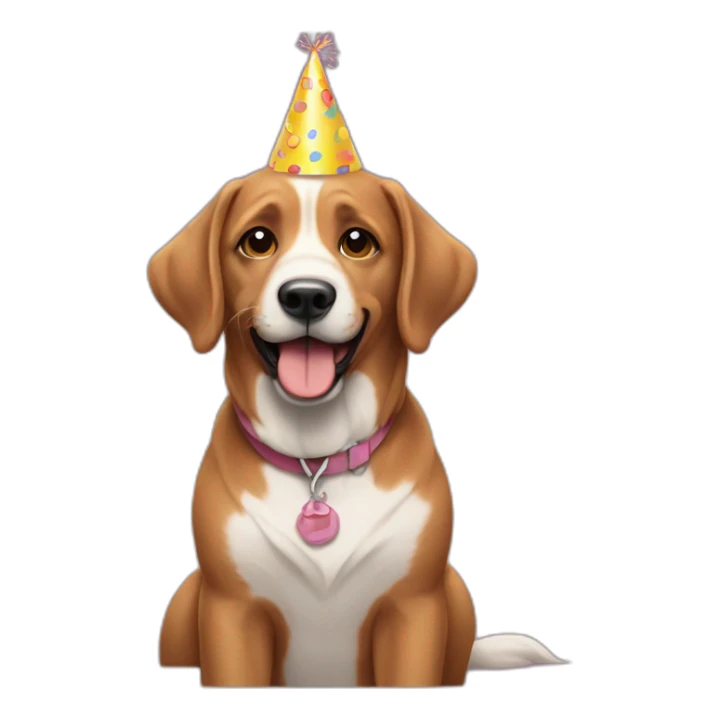 A dog's birthday in New York sticker