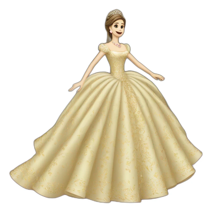 queen letizia spanish dancing all body sticker