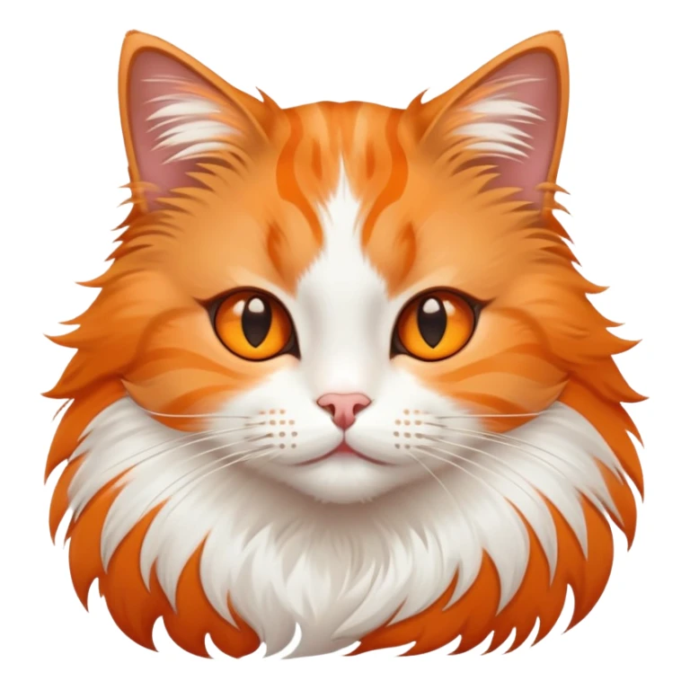 cat with stars on the eyes sticker