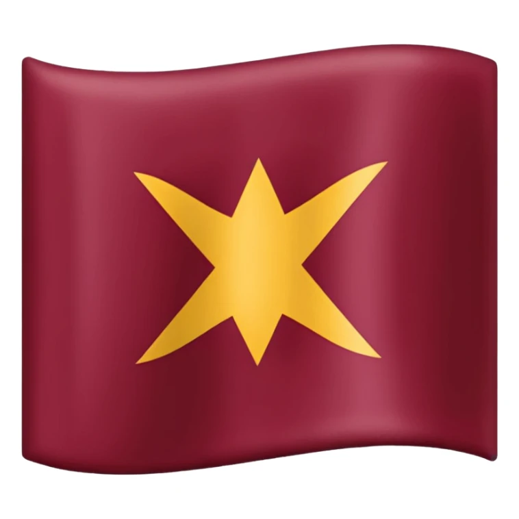 Bandera color vino entero sticker