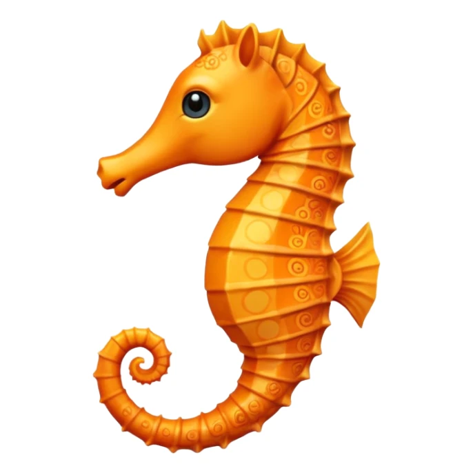 seahorse emoji sticker