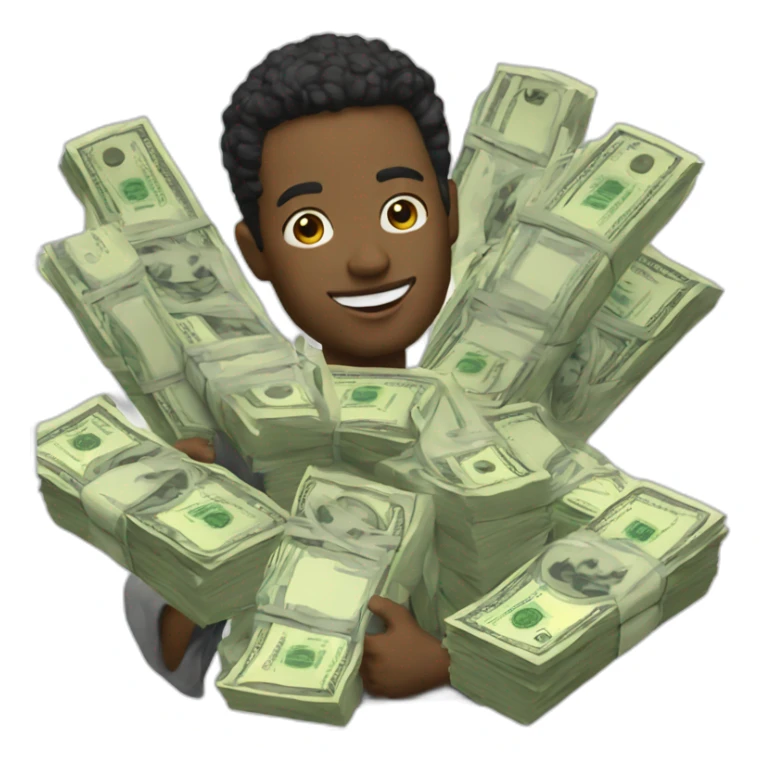 BWL Justus with a lot of money sticker