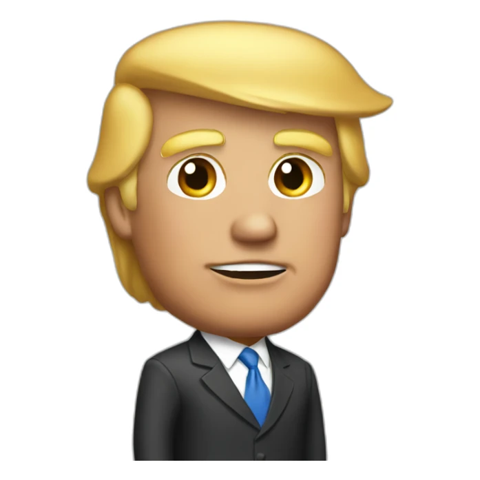 real donald trump sticker