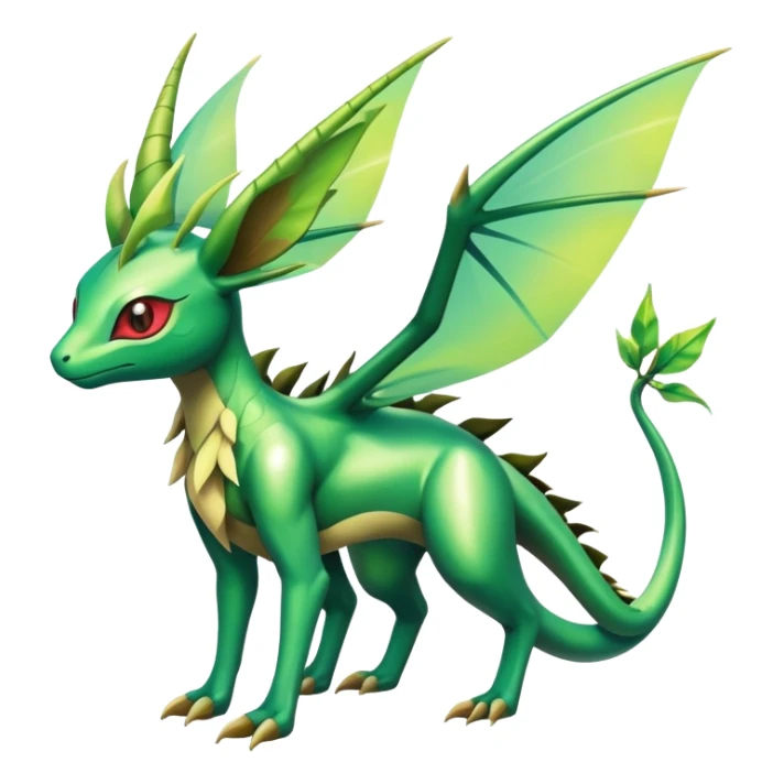 Shiny Exotic Flygon-Amaura-Leafeon-Scyther-Hybrid-Creature sticker