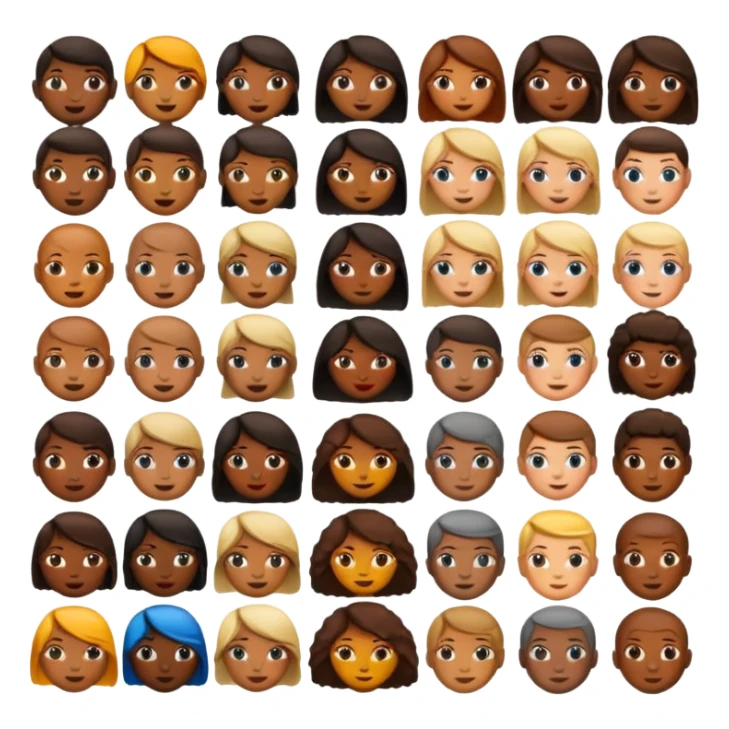 create emojis of africa sticker