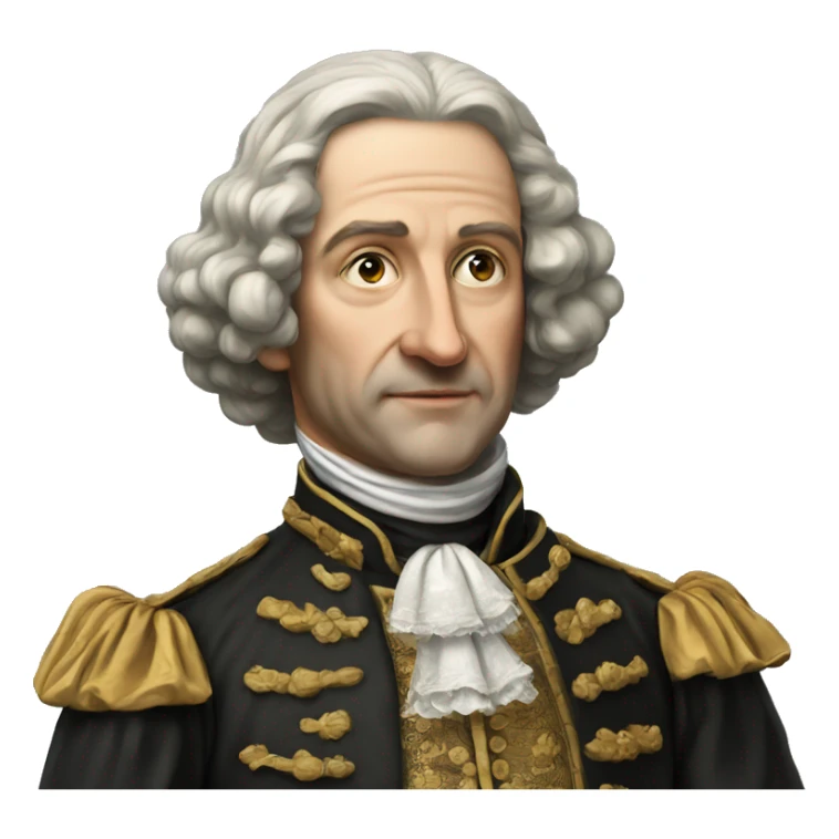 photorealistic german aristocrat XVII century sticker