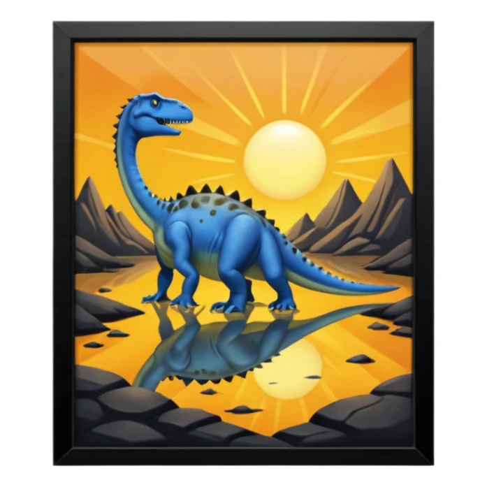 Ideas in a tarpit, just like how dinosaurs died sticker