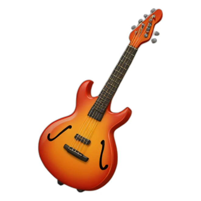 Crabe joue de la guitare sticker