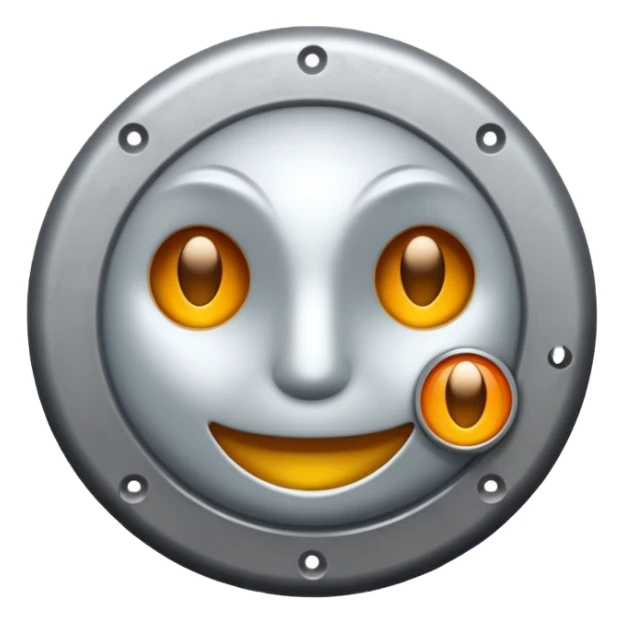 Un jeu de tamis rond avec des trous de plus en plus petits sticker