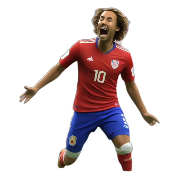 jude bellingham celebrando un gol sticker