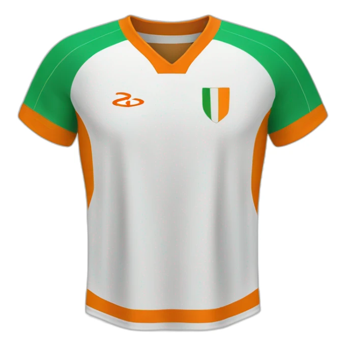 Ivorian football jersey sticker