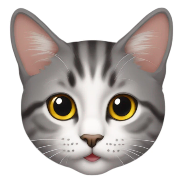 Katze europäisch kurzhaar liegen sticker