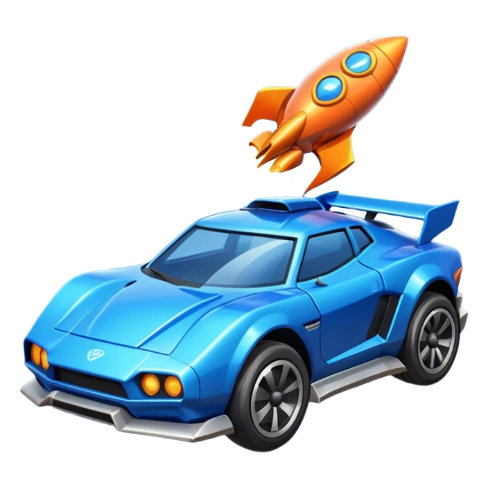 can you make a rocket league car emoji sticker
