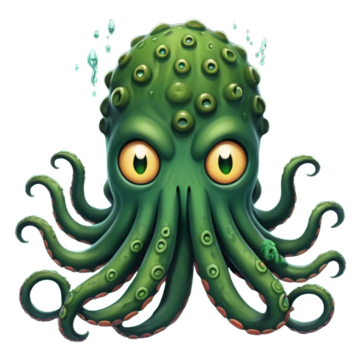 shoggoth unfriendly angry scared sticker