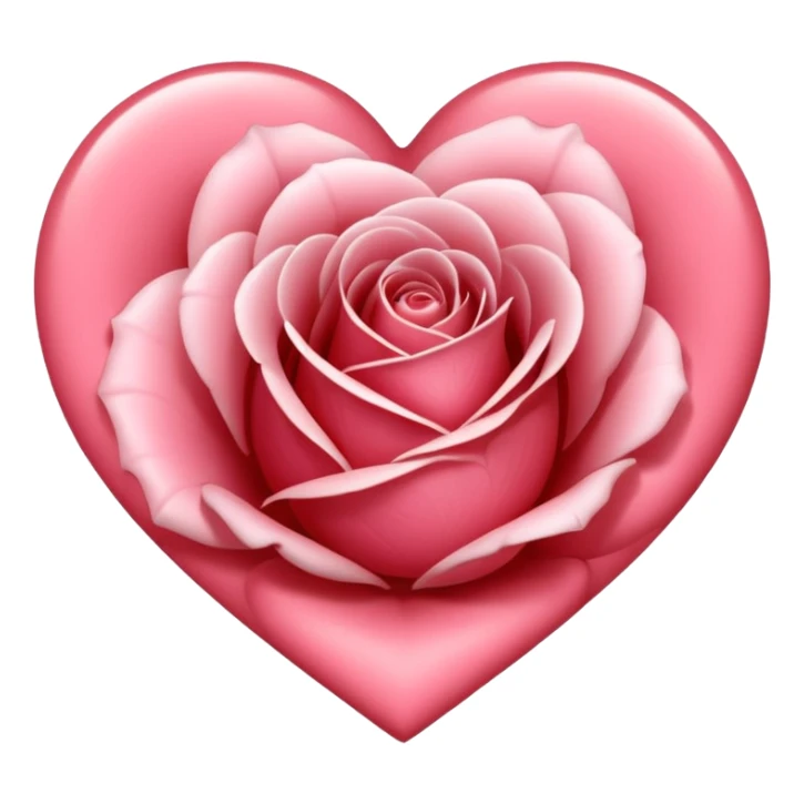 heart of rose white 🤍 sticker