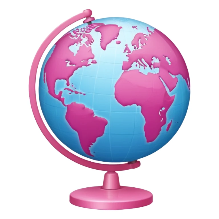 mix light pink dark pink and white girly globe with WWW in big letters under it.
It looks like an internet bar icon. sticker
