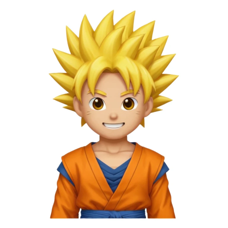 I want emoji of Goku sticker