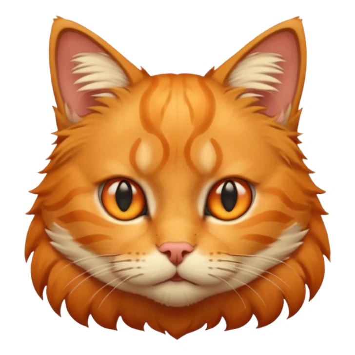 I need a cat's head, a cat's head, a cat's head, a cat, not a human, not a person. sticker