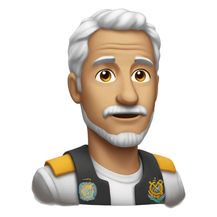 Un hombre derritiéndose del caor sticker