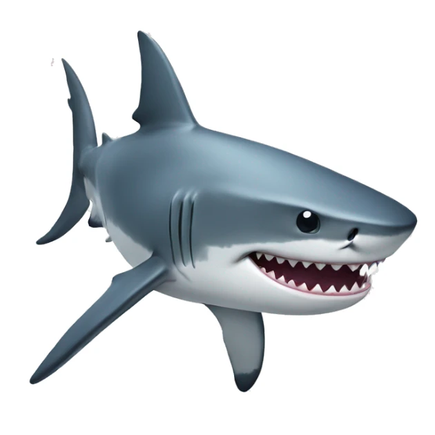 A shark  sticker