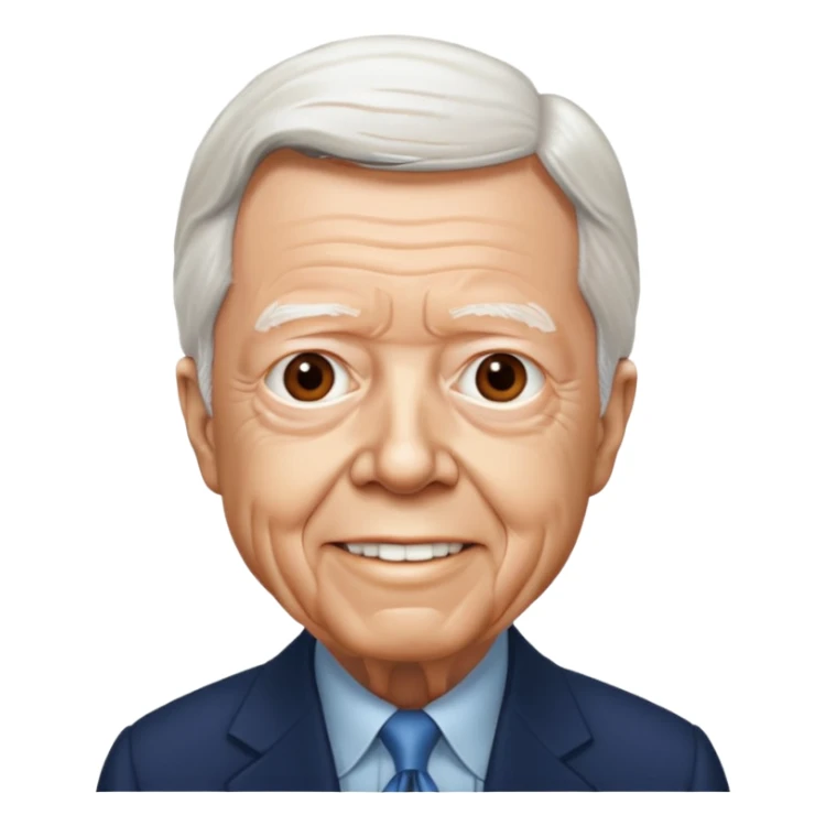 Jimmy Carter president sticker