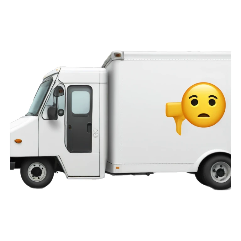 Boxtruck with letters "SWIPE” on the side sticker