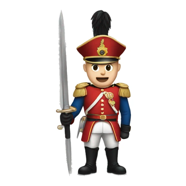 Royal guards of great britain surprised sticker