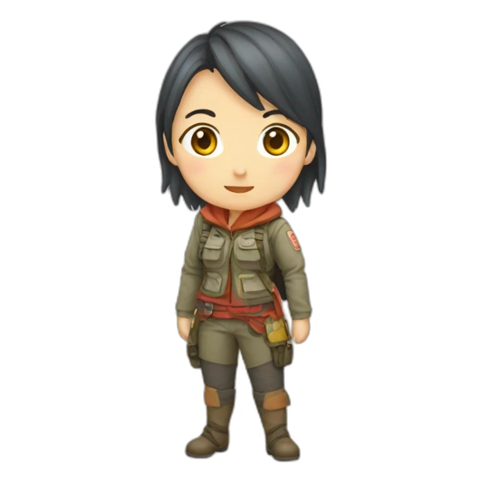 female-adventurer-from-japan sticker